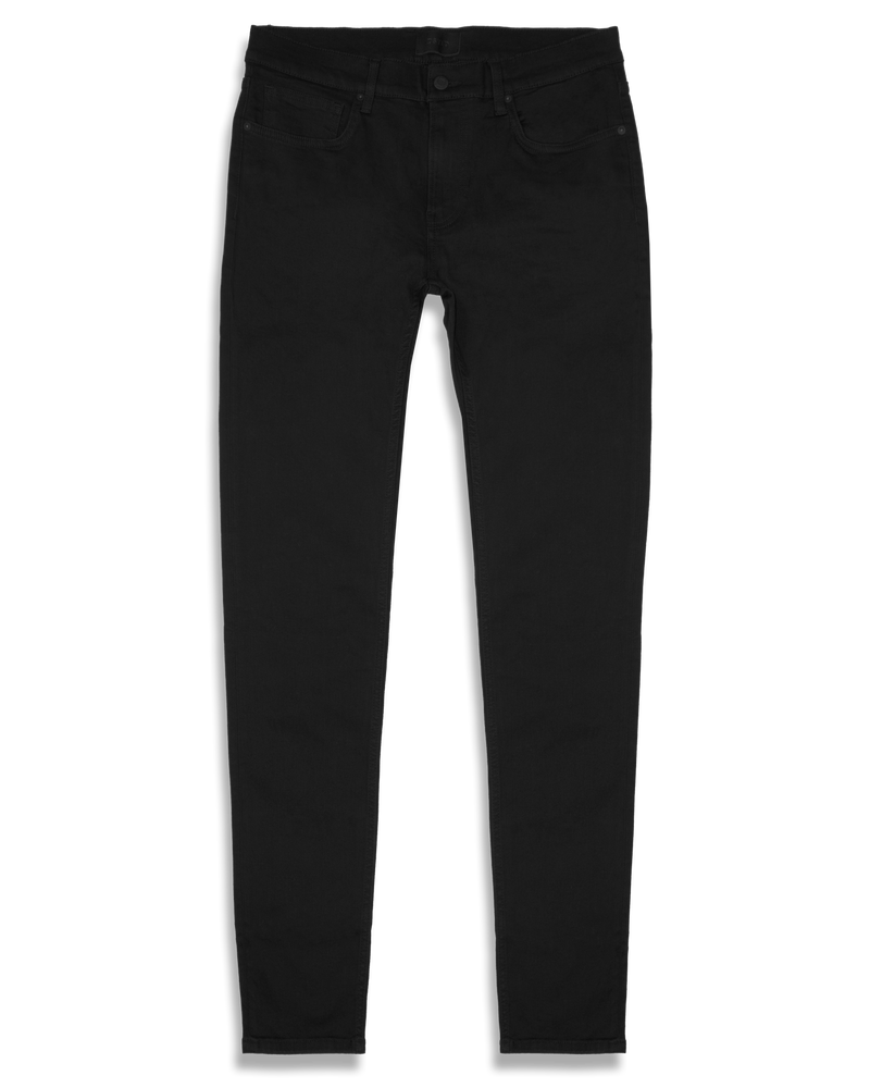 Men's Skinny Jeans in Jet Black - Main Image