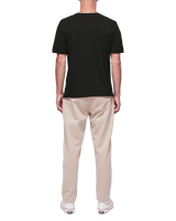Men's Sueded Modern Crew Tee in Black-full view back