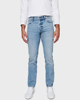 Men's Skinny Slim Jeans in Light Blue Vintage.