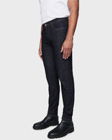 Men's Athletic Taper Jeans in Dark Wash Resin - Timber Stitch.