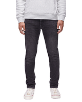 mens skinny slim jeans in carbon grey