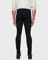 Men's Skinny Jeans in Jet Black.
