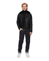 Black Leather Biker Jacket