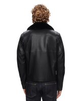 Black Leather Biker Jacket