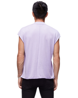 Cashmere Sleeveless Sweater in Lilac